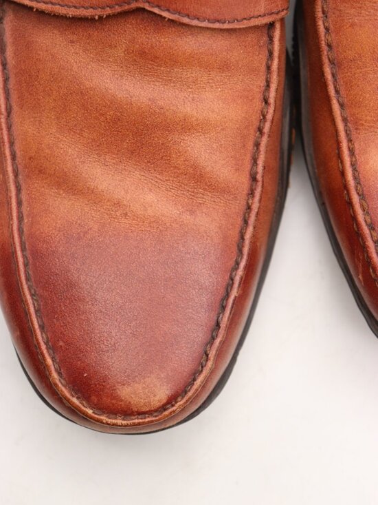 Salvatore Ferragamo Men\'s Size EU 41 Brown Leather Loafer Slip On Shoes main image 10